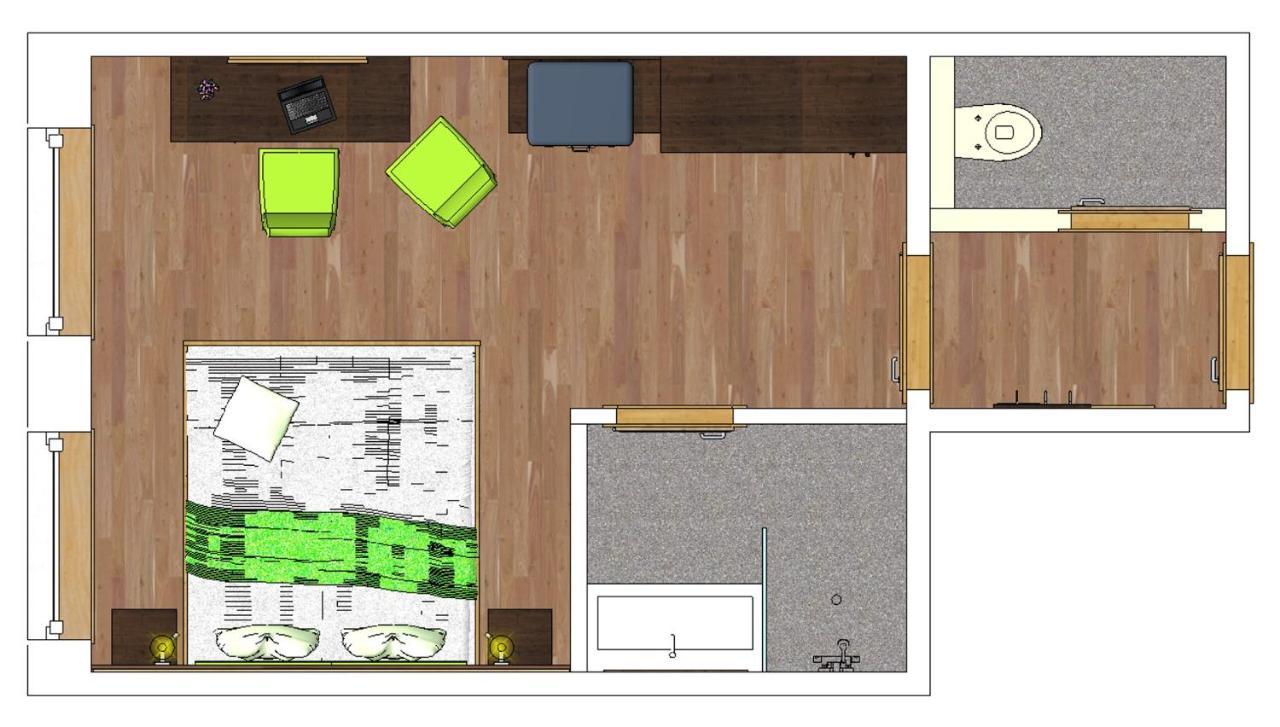 Apartments & Garni Alpenrose 오베르타우에른 객실 사진